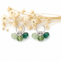 Pendente Aventurina Verde, Peridoto e Jade