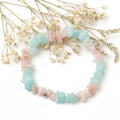 Pulseira Amazonita e Morganita
