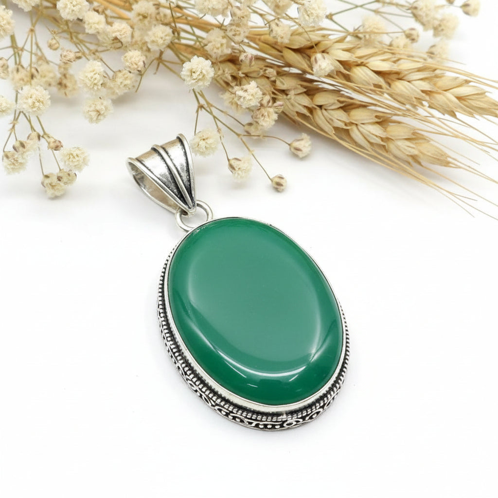 Pendente Jade Verde